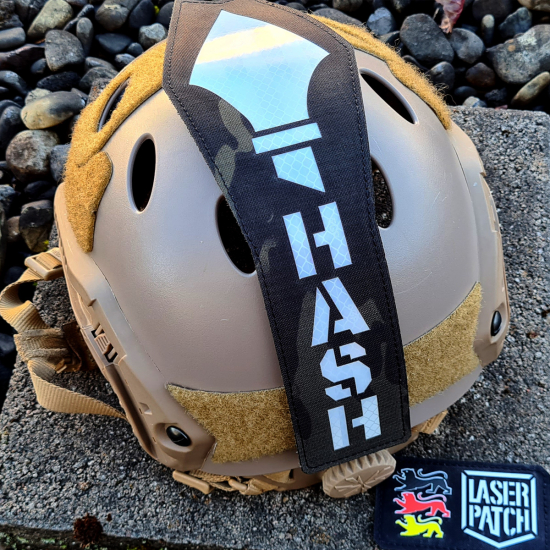 Helm Taktischer Bezug - Militär - Lasercut Patch mit Klett