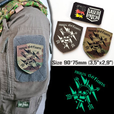Delta Force US Spezialeinsatzkommando Taktischer - Lasercut Patch mit Klett