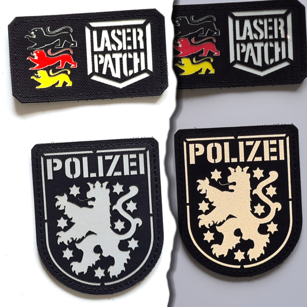Thueringen Police Tactical Patch - German Thuringia Polizei