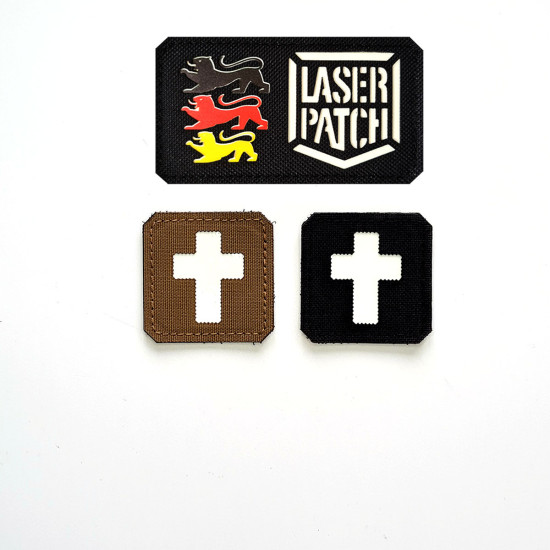 Katholisches Kreuz Patch Design 8