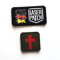 Katholisches Kreuz Patch Design 3