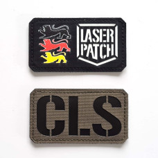 US Army Combat Lifesaver CLS Taktisches Sanitäter - Lasercut Patch mit Klett