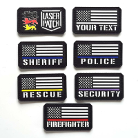 Amerika Line Flag Laser Patch