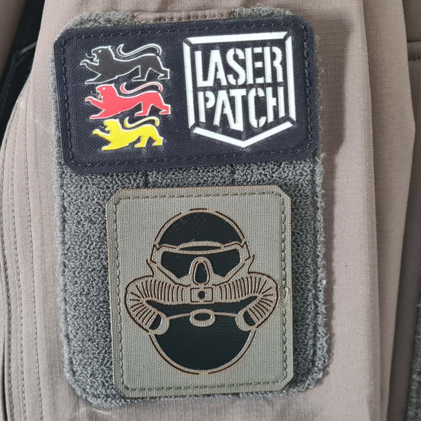 Army Taucher Taktische - Lasercut Patch mit Klett
