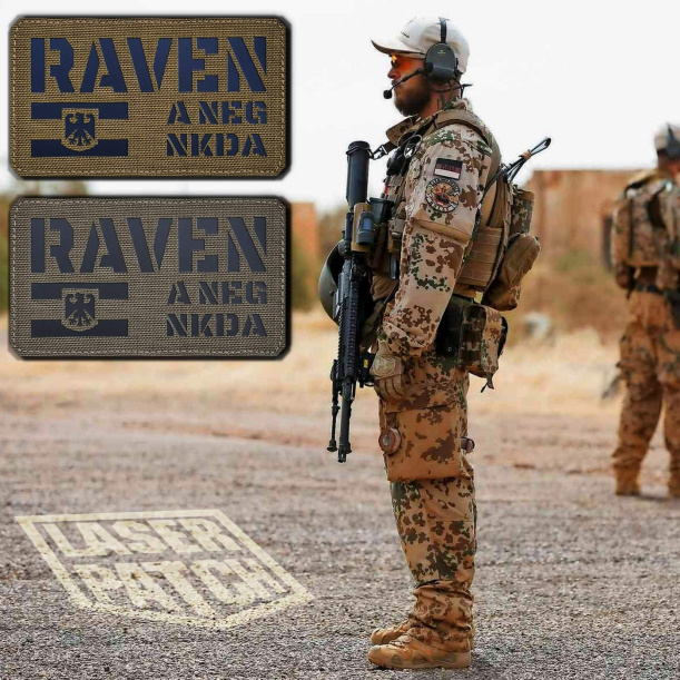 Chestrigs - Plattenträger - für die Tactical Vest Benutzerdefinierter - Lasercut Patch mit Klett