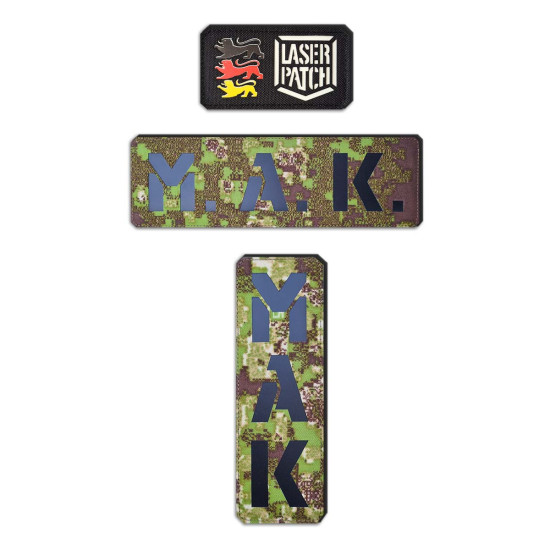 Großes - Chestrigs - Plattenträger - für die Tactical Vest Benutzerdefinierter - Lasercut Patch mit Klett