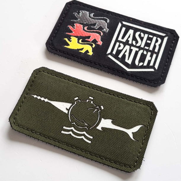 Deutscher Marinetaucher Marine Taucher Taktischer - Lasercut Patch mit Klett