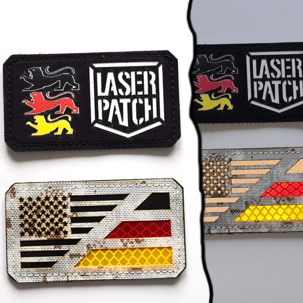 USA-Deutschland Dual Flagge Patch - Allianz
