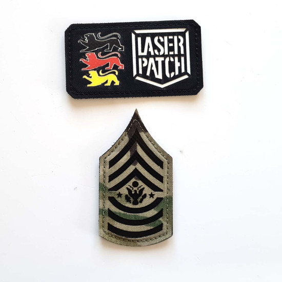 United States Army Mannschaftsdienstgrad Abzeichen Taktischer - Lasercut Patch mit Klett