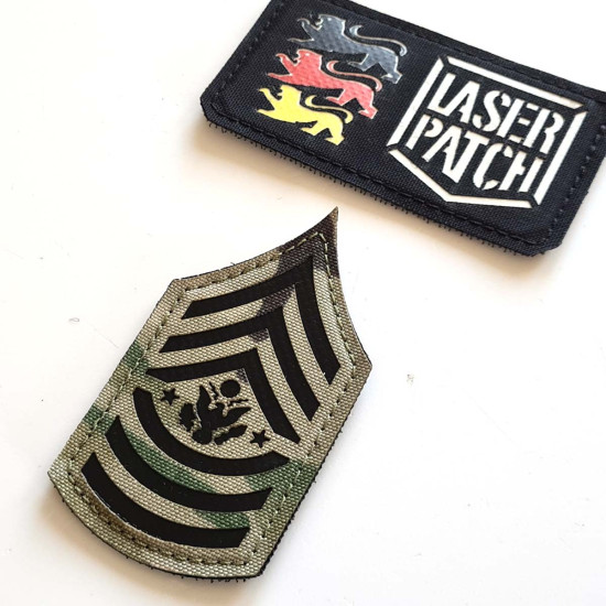 United States Army Mannschaftsdienstgrad Abzeichen Taktischer - Lasercut Patch mit Klett