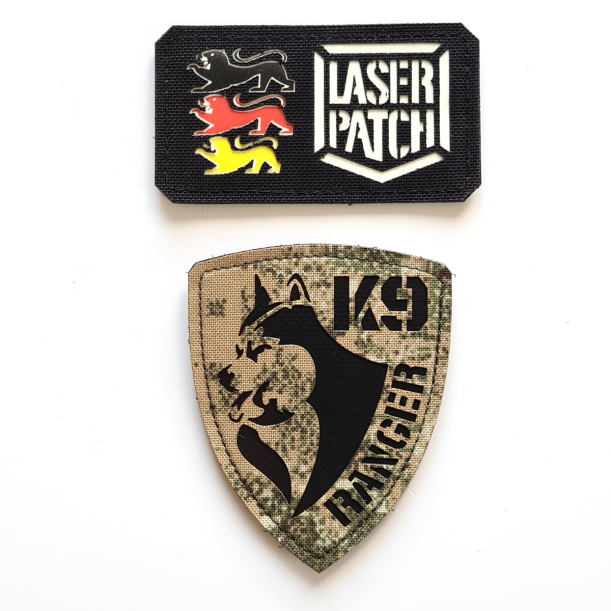 Your Name Service Dog Vest Patches - K9 Professional Identification