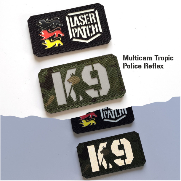 Dog Harness Velcro Patches - K9 Military Tactical Design