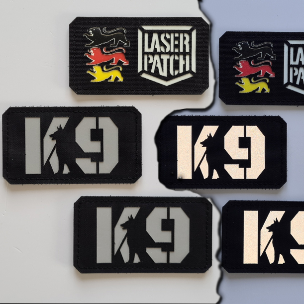 Dog Harness Velcro Patches - K9 Military Tactical Design