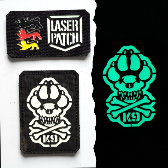 K9 Police Laser Patch