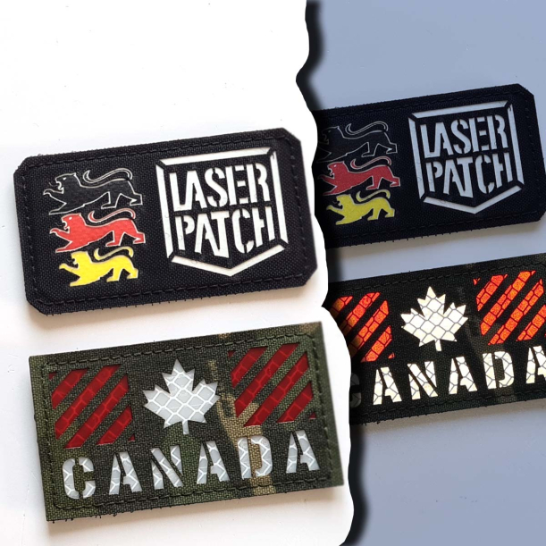 Kanada Flagge Patch - Taktischer Multicam Arid