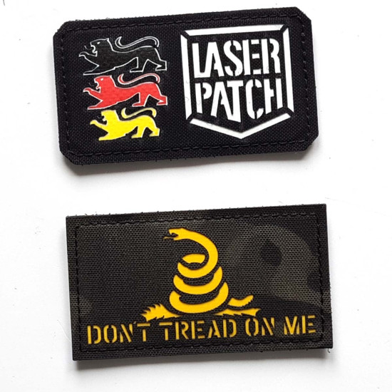 America Gadsden Dont Tread Me Laser Patch