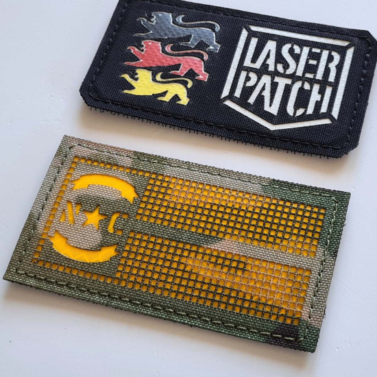 America North Carolina State Tactical Flag Laser Patch 1