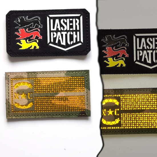 America North Carolina State Tactical Flag Laser Patch 1