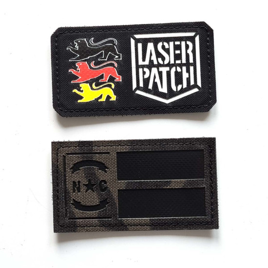 America North Carolina Tactical Flag Laser Patch