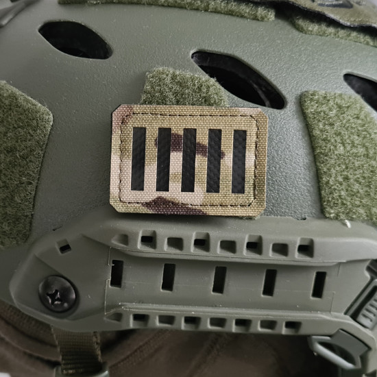 Rebellische Streifen Flagge Patch - Amerikanische Revolution 1776