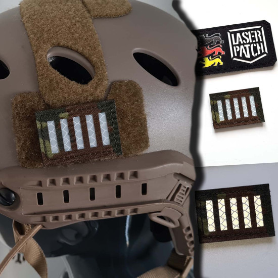 Rebellische Streifen Flagge Patch - Amerikanische Revolution 1776