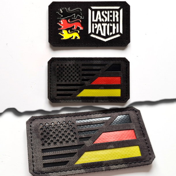 USA-Deutschland Dual Flagge Patch - Allianz
