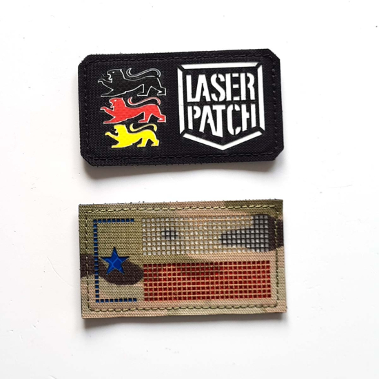 America Texas Tactical Flag Laser Patch