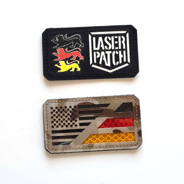 USA-Deutschland Dual Flagge Patch - Allianz