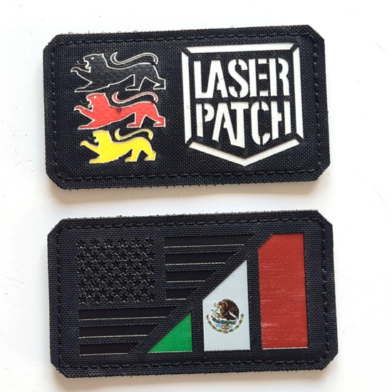 USA-Mexiko Dual Flagge Patch - Nordamerikanische Allianz