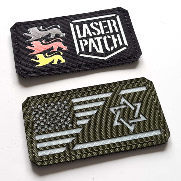 USA-Israel Flaggen-Patch - Verbündete Nationen