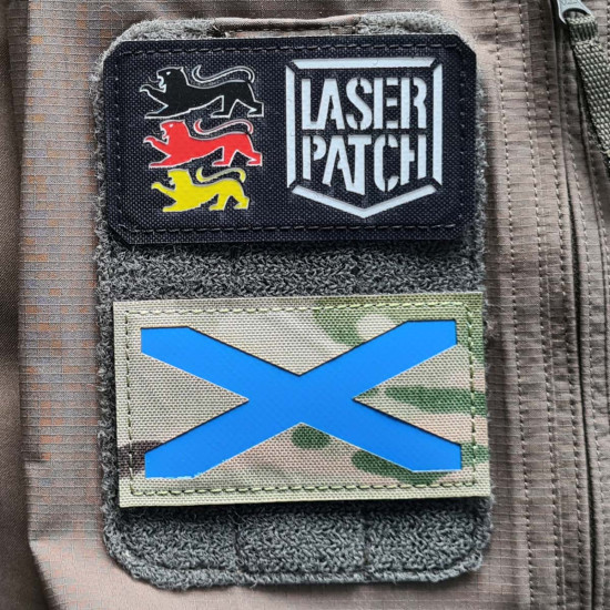 Scotland Flag Laser Patch