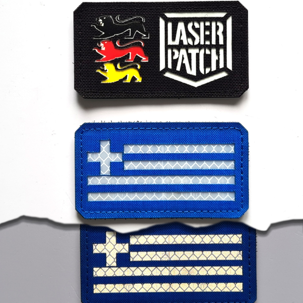 Griechenland Flagge Patch - Hellenische Nation