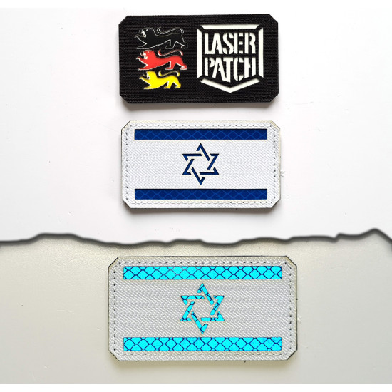 Israel Flaggen-Patch - Davidstern