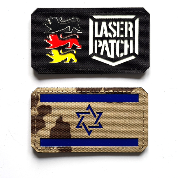 Israel Flaggen-Patch - Davidstern