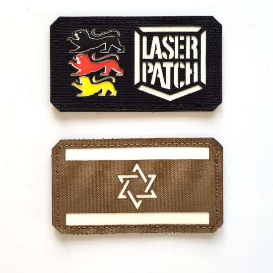Israel Flaggen-Patch - Davidstern