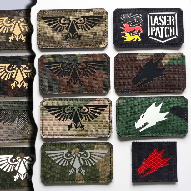 Imperial Aquila - Lasercut Patch mit Klett