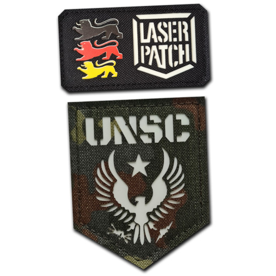 Halo UNSC Spartan II Einheits-Emblem Aufnäher
