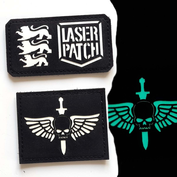 Adeptus Astartes - Lasercut Patch mit Klett