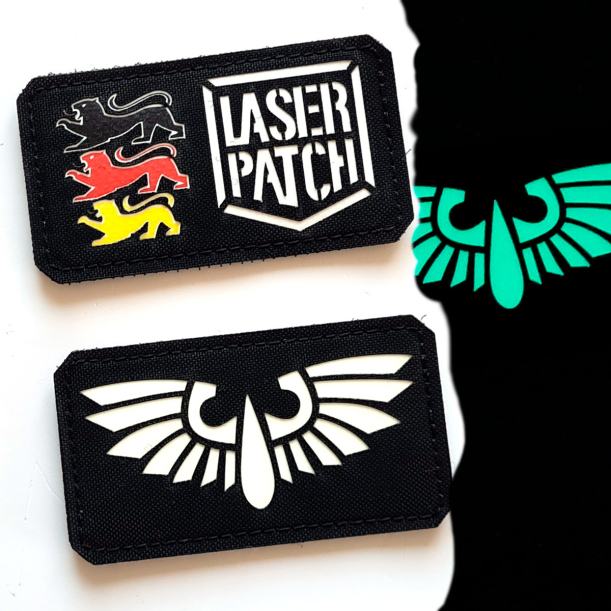 Space Marine Blood Angels - Lasercut Patch mit Klett