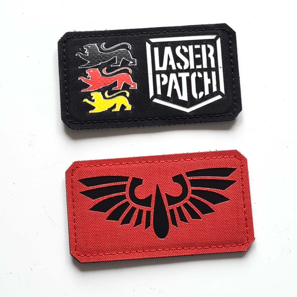 Space Marine Blood Angels - Lasercut Patch mit Klett