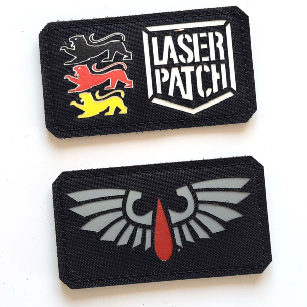 Space Marine Blood Angels - Lasercut Patch mit Klett