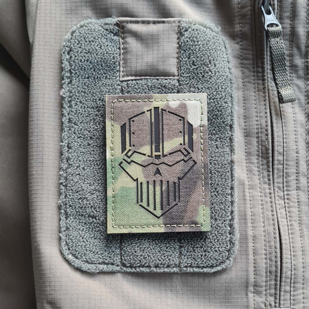 Pre-Heresy Iron Warriors - Lasercut Patch mit Klett