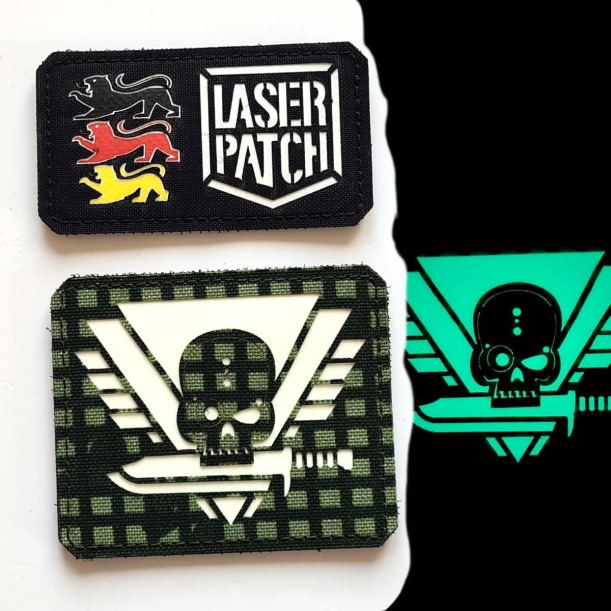 Kill Team - Lasercut Patch mit Klett