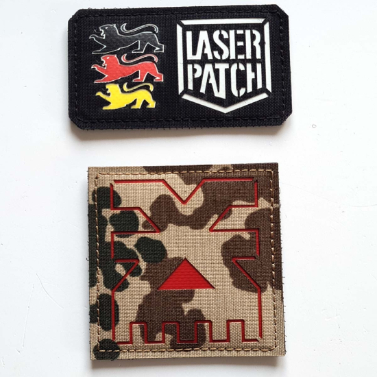 Khorne World Eaters - Lasercut Patch mit Klett