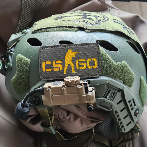 Counter Strike Aufnäher - Schwarz