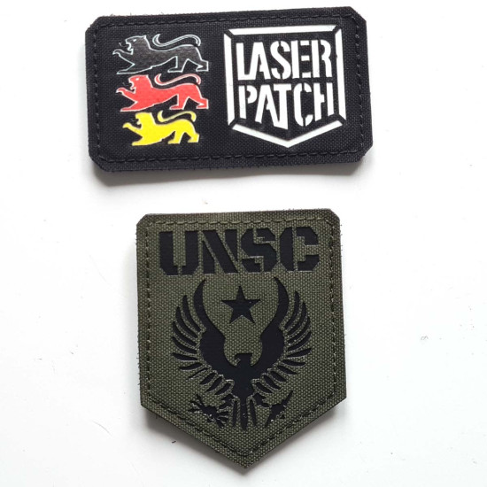 Halo UNSC Spartan II Einheits-Emblem Aufnäher