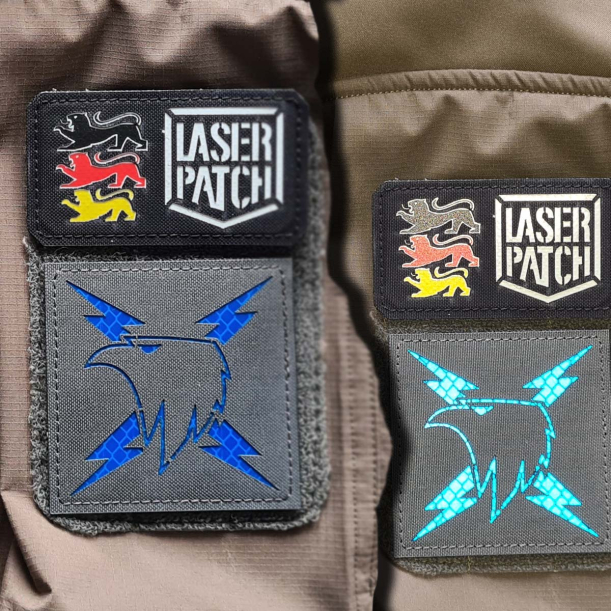 Raptors Space Marines - Lasercut Patch mit Klett