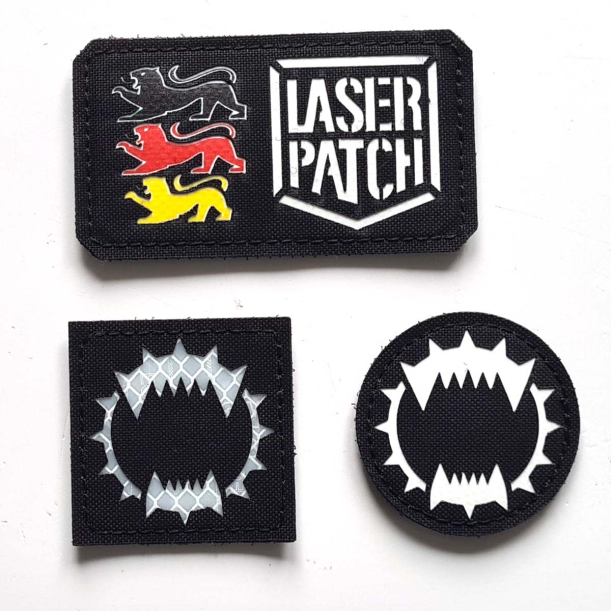 World Eaters - Lasercut Patch mit Klett