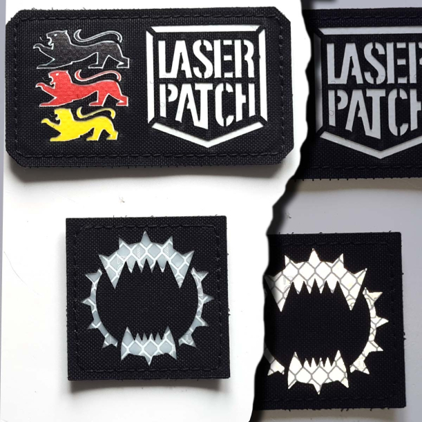 World Eaters - Lasercut Patch mit Klett