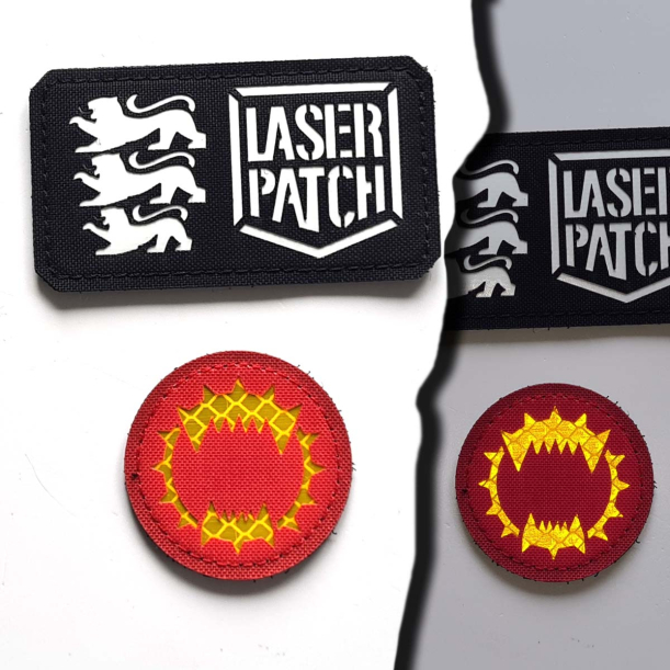 World Eaters - Lasercut Patch mit Klett